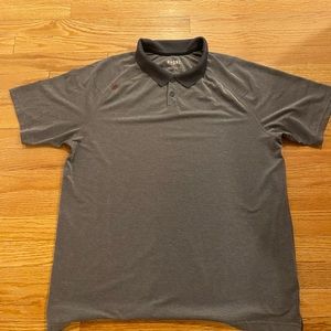 Gray Rhone golf shirt